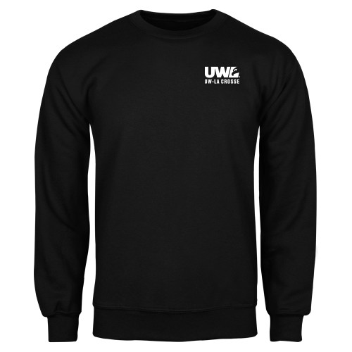  Black Fleece Crew - UW La Crosse Spirit Mark