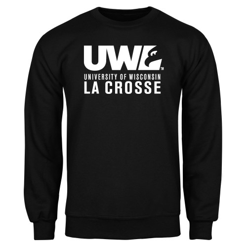  Black Fleece Crew - UWL University Name Spirit Mark