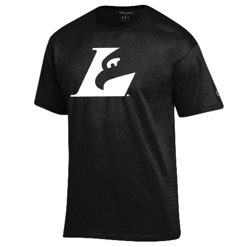  Champion Black T Shirt - Eagle L Mark