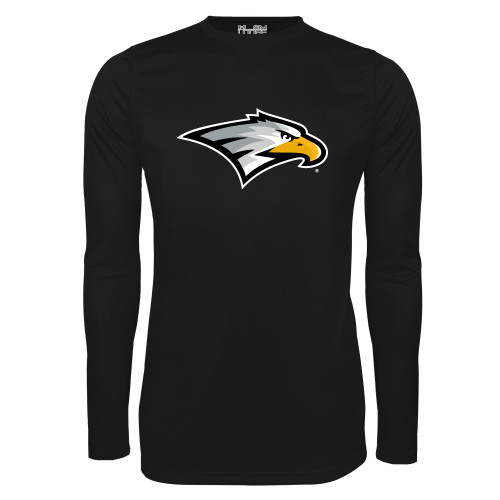  Under Armour Black Long Sleeve Tech Tee - Eagle Head