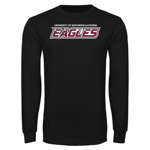  Black Long Sleeve T Shirt - UWL Eagles