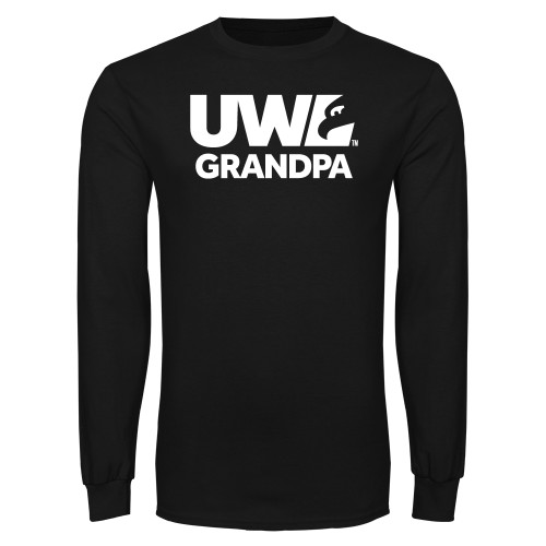  Black Long Sleeve T Shirt - UWL Grandpa