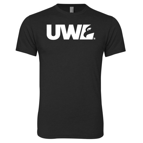  Next Level Black Triblend Tee - UWL Spirit Mark
