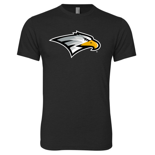  Next Level Black Triblend Tee - Eagle Head