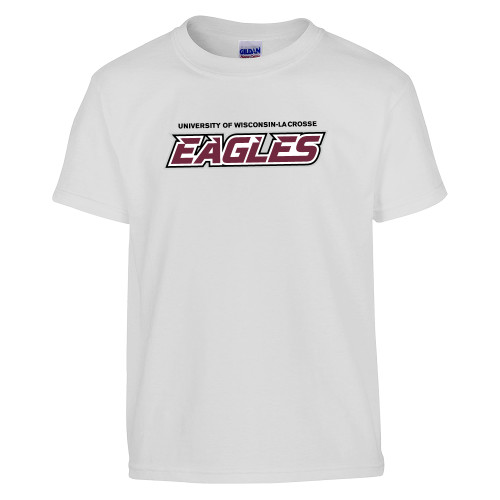  Youth White T Shirt - UWL Eagles
