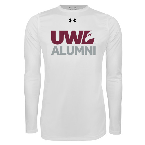 Main Image for  Under Armour White Long Sleeve Tech Tee
