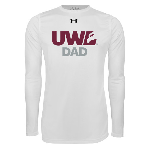 Main Image for  Under Armour White Long Sleeve Tech Tee