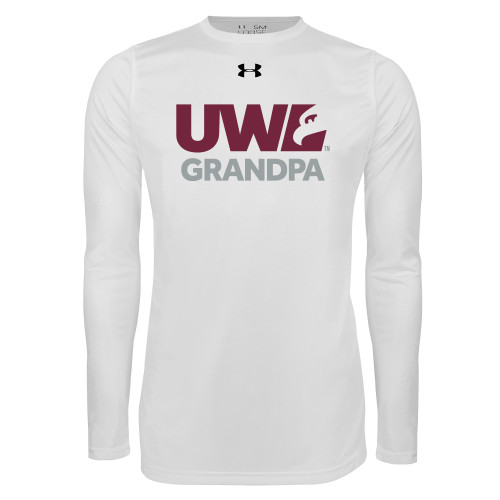 Main Image for  Under Armour White Long Sleeve Tech Tee