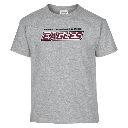  Youth Grey T Shirt - UWL Eagles