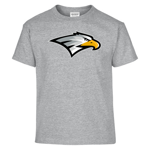  Youth Grey T Shirt - Eagle Head