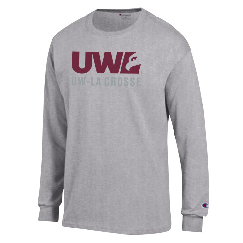 Main Image for  Champion Oxford Grey Long Sleeve T Shirt