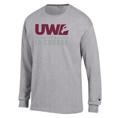 Main Image for  Champion Oxford Grey Long Sleeve T Shirt