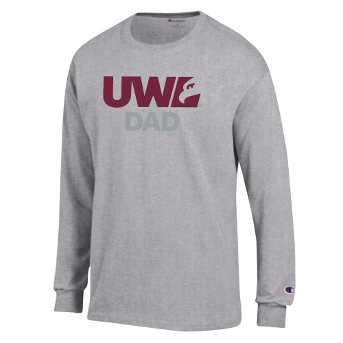 Main Image for  Champion Oxford Grey Long Sleeve T Shirt