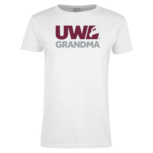 Main Image for  Womens White Short Sleeve Tee