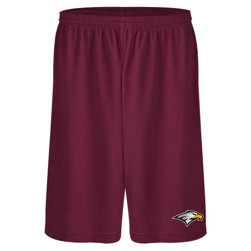  Maroon Performance Classic 9 Inch Short - Eagle Head