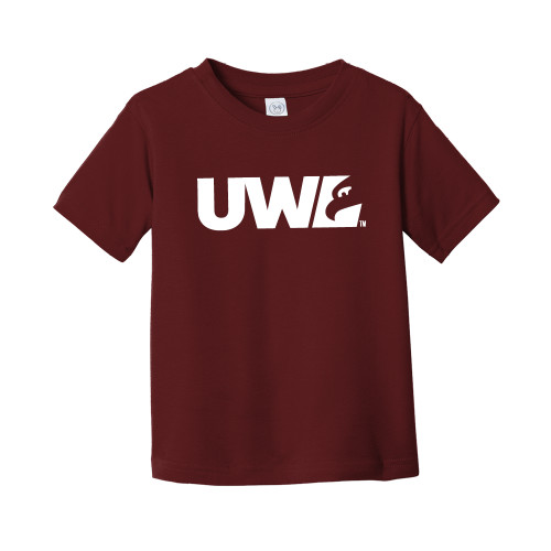  Toddler Maroon T Shirt - UWL Spirit Mark