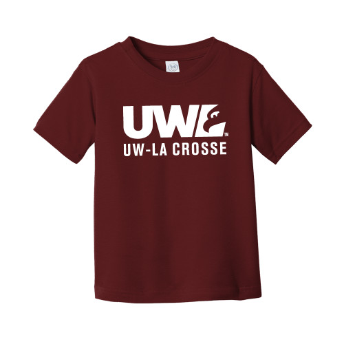  Toddler Maroon T Shirt - UW La Crosse Spirit Mark