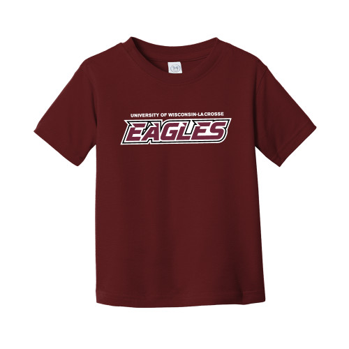  Toddler Maroon T Shirt - UWL Eagles