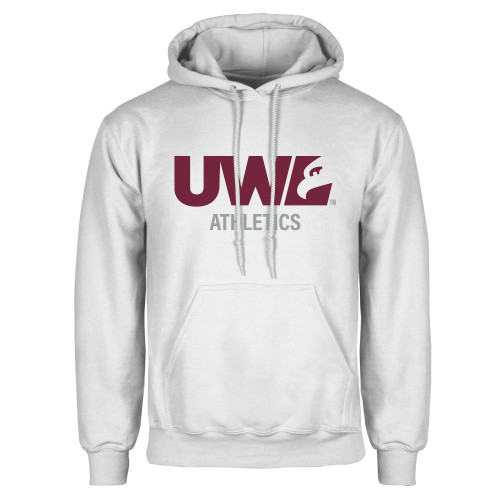  White Fleece Hoodie - Athletics