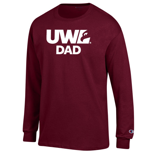 Main Image for  Champion Maroon Long Sleeve T Shirt