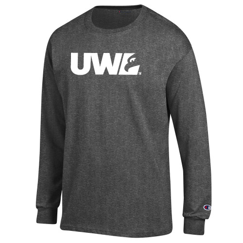 Main Image for  Champion Granite Heather Long Sleeve T Shirt