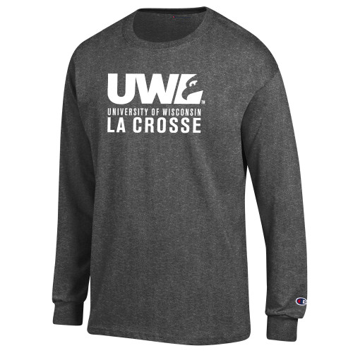 Main Image for  Champion Granite Heather Long Sleeve T Shirt