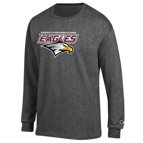 Main Image for  Champion Granite Heather Long Sleeve T Shirt