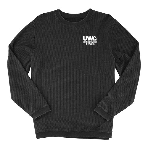  Boxercraft Womens Black Corded Crew - Administration and Finance