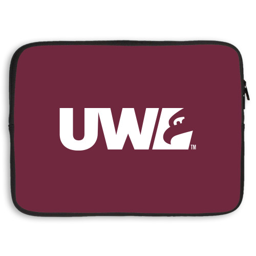  15 inch Neoprene Laptop Sleeve - UWL Spirit Mark