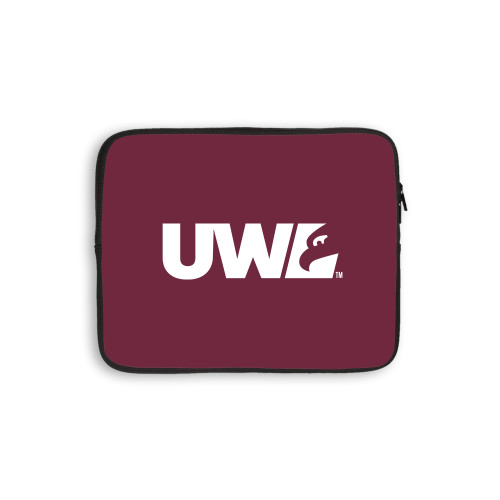  10 inch Neoprene iPad/Tablet Sleeve - UWL Spirit Mark