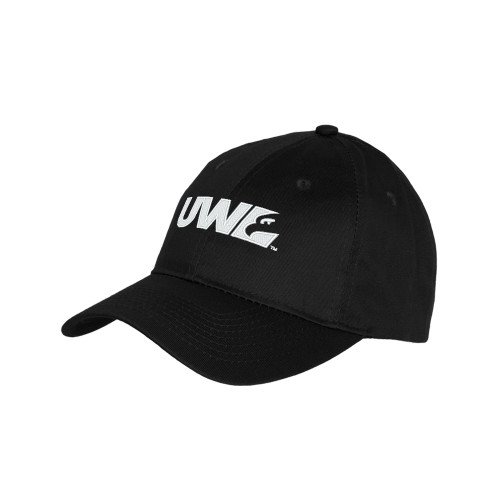  Youth Black Pro Style Hat - UWL Spirit Mark