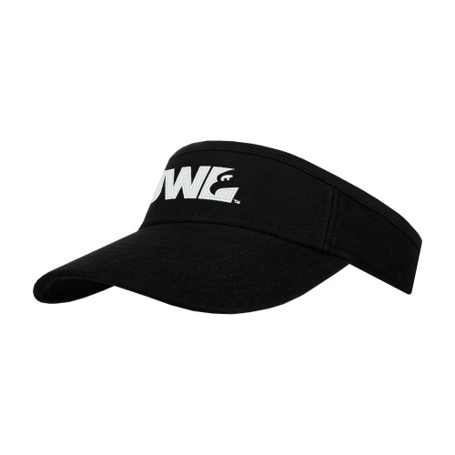  Black Visor - UWL Spirit Mark
