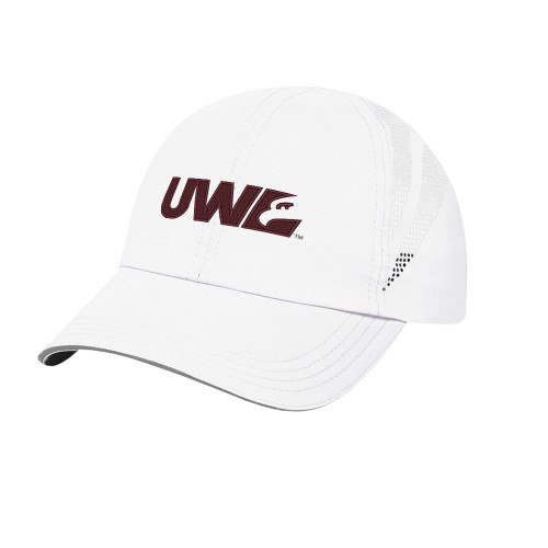  Womens White Performance Cap - UWL Spirit Mark