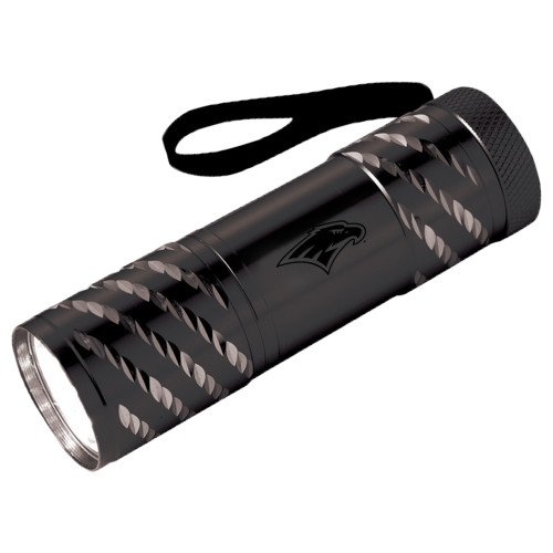  Astro Black Flashlight - Eagle Head Engraved