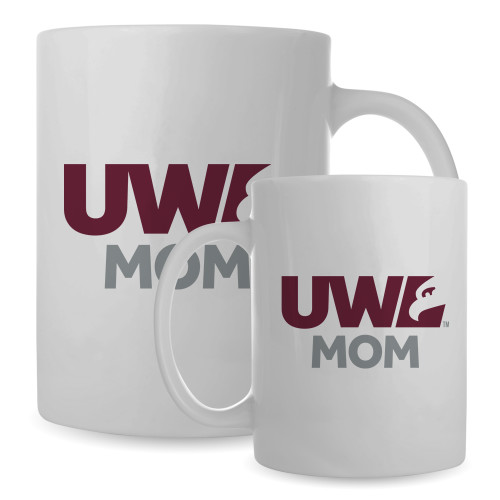  Full Color White Mug 15oz - UWL Mom