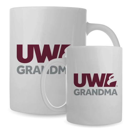  Full Color White Mug 15oz - UWL Grandma