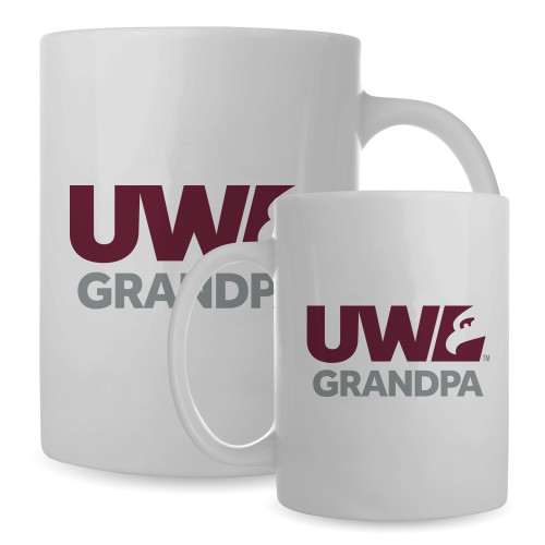  Full Color White Mug 15oz - UWL Grandpa
