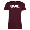 Thumbnail image for  Womens Maroon Short Sleeve Tee