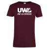 Thumbnail image for  Womens Maroon Short Sleeve Tee