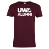 Thumbnail image for  Womens Maroon Short Sleeve Tee