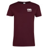 Thumbnail image for  Womens Maroon Short Sleeve Tee