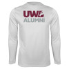 Thumbnail image for  White Performance Long Sleeve Shirt