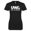 Thumbnail image for  Next Level Womens Black Boyfriend Tee