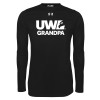 Thumbnail image for  Under Armour Black Long Sleeve Tech Tee