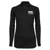 Thumbnail image for  Syntrel Womens Black Interlock 1/4 Zip