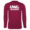 Thumbnail image for  Maroon Performance Long Sleeve Shirt