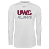 Thumbnail image for  Under Armour White Long Sleeve Tech Tee