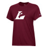 Thumbnail image for  Champion Womens Maroon Core Short Sleeve Tee