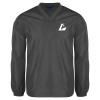 Thumbnail image for  Charcoal V Neck Raglan Windshirt