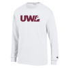 Thumbnail image for  Champion White Long Sleeve T Shirt